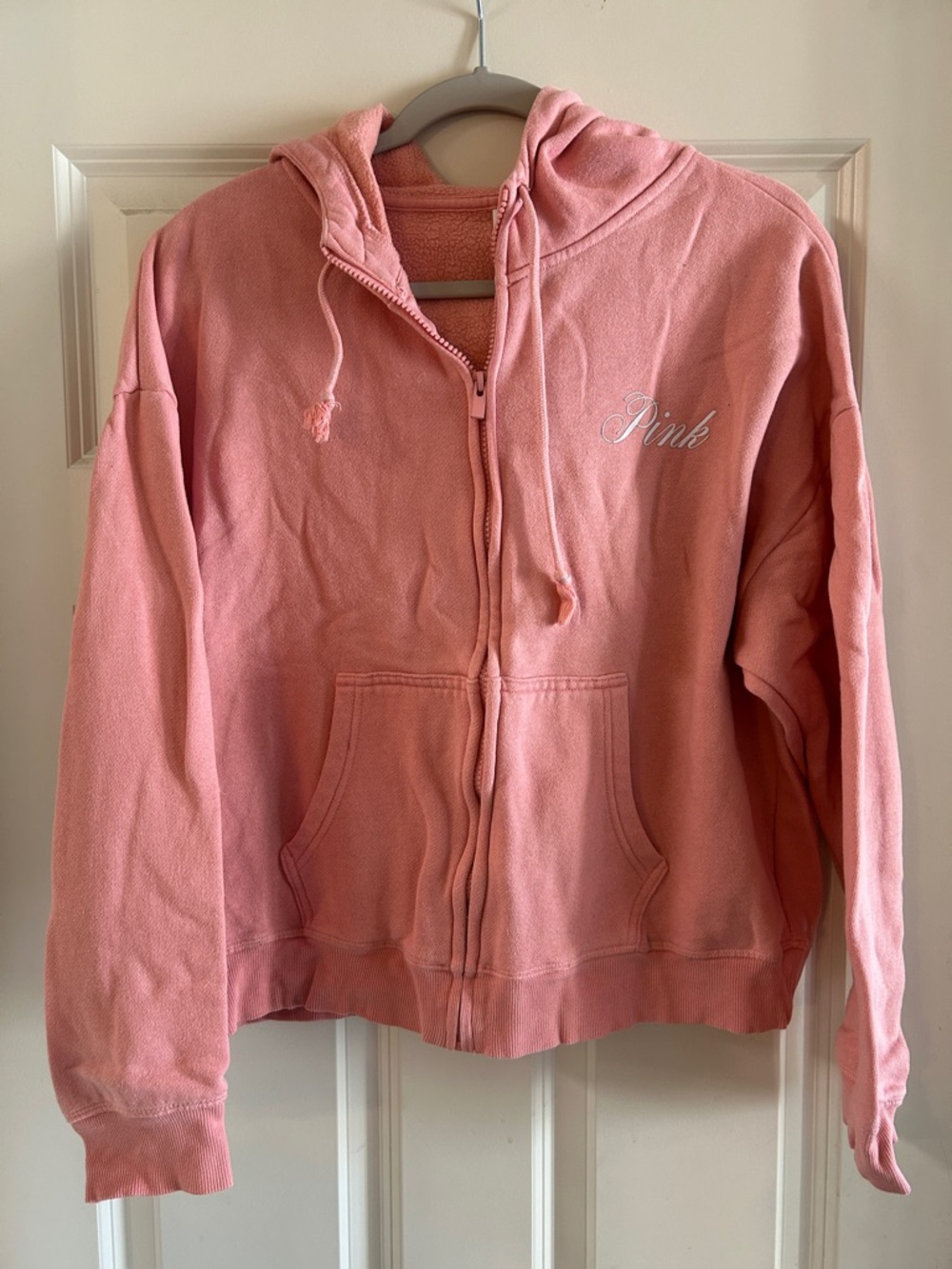 PINK Victoria's Secret Pink Zip-Up Hoodie Jacket size M